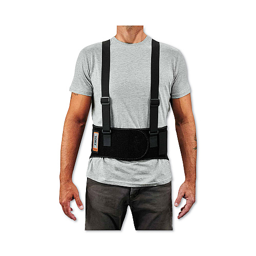 ergodyne ProFlex 1625 Elastic Back Support Brace, Medium, 30" to 34" Waist, Black (11113)