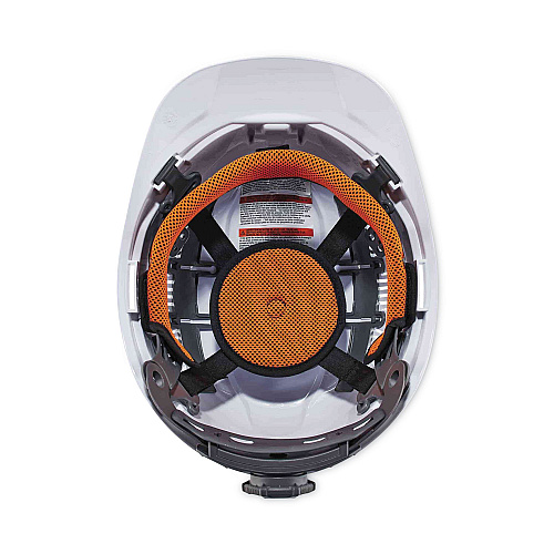 ergodyne Skullerz 8972LED Class C Hard Hat Cap Style with LED Light, White (60146)