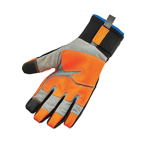 ergodyne ProFlex 818WP Thermal WP Gloves with Tena-Grip, Orange, Medium, Pair (17393)