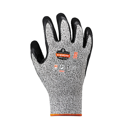 ergodyne ProFlex 7031 ANSI A3 Nitrile-Coated CR Gloves, Gray, Large, 144 Pairs/Carton (17884)