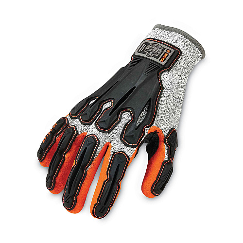 ergodyne ProFlex 922CR Nitrile Coated Cut-Resistant Gloves, Gray, Large, 96 Pairs/Carton (17584)