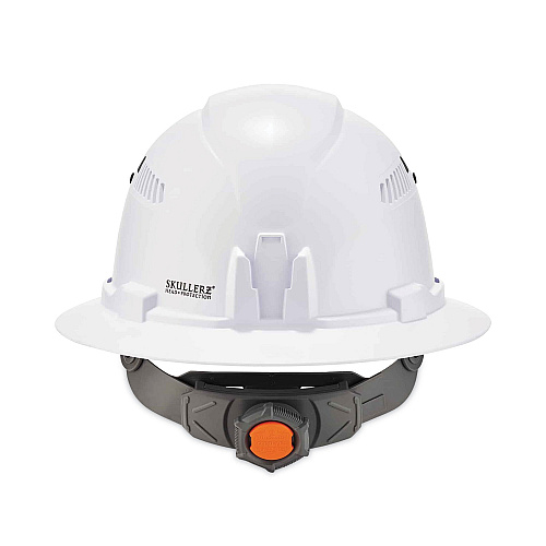 ergodyne Skullerz 8973 Class C Hard Hat Full Brim, White (60154)