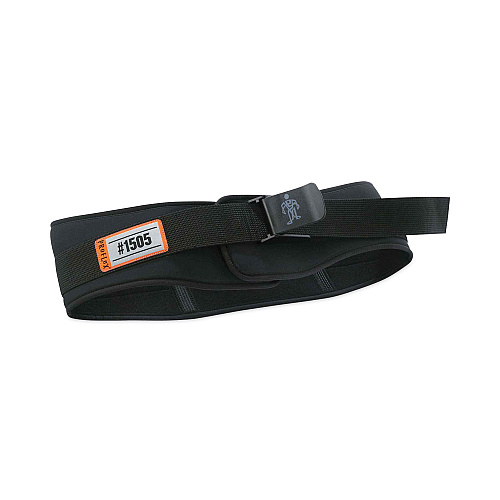 ergodyne ProFlex 1505 Low-Profile Weight Lifters Back Support Belt, X-Large, 38" to 42" Waist, Black (11494)