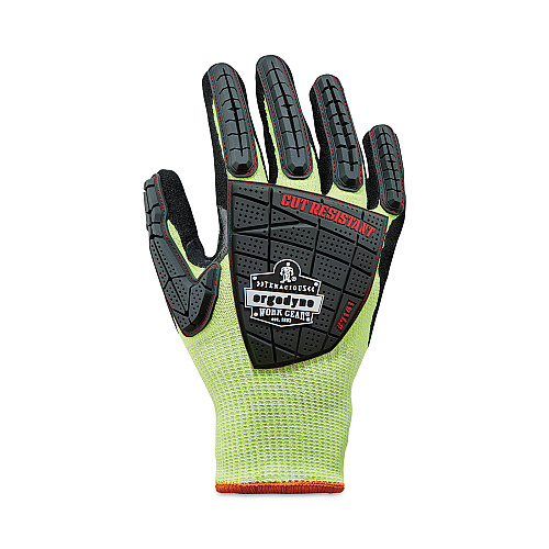 ergodyne ProFlex 7141 ANSI A4 DIR Nitrile-Coated CR Gloves, Lime, 2X-Large, 72 Pairs/Pack (17836)