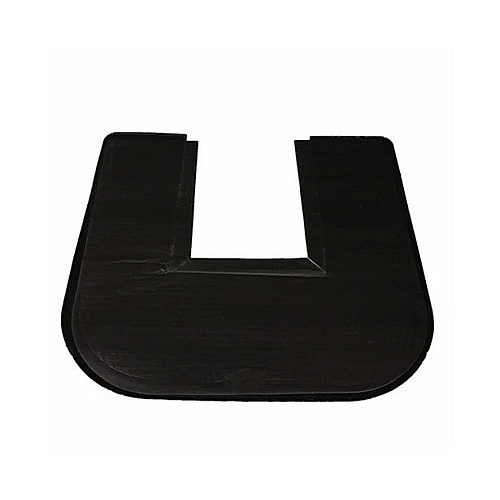 Impact Deodorizing Commode Mat, Commercial Restroom Floor Protector With Non-slip Backing And Odor Control, Disposable Black Mats, Fresh Blast Scent, 21x23 Inches, Case Of 6 (1550-5)