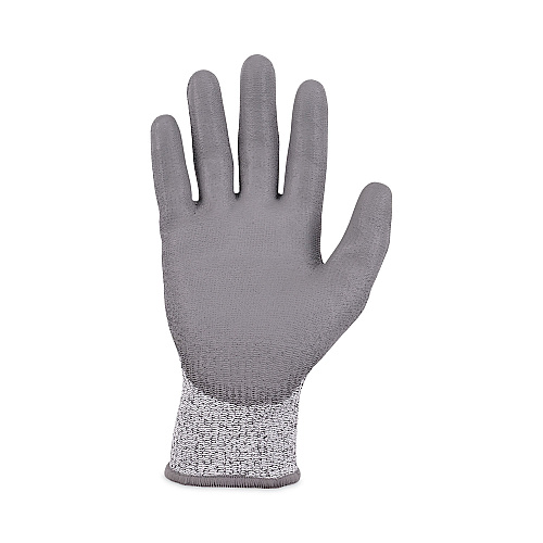 ergodyne ProFlex 7030 ANSI A3 PU Coated CR Gloves, Gray, Small, 12 Pairs/Pack (10452)