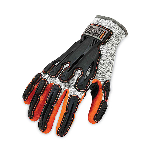 ergodyne ProFlex 922CR Nitrile Coated Cut-Resistant Gloves, Gray, Medium, Pair (17093)