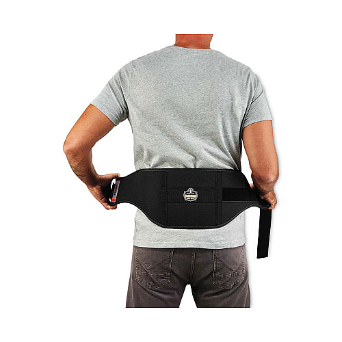 ergodyne ProFlex 1500 Weight Lifters Style Back Support Belt, X-Large, 38" to 42" Waist, Black (11474)