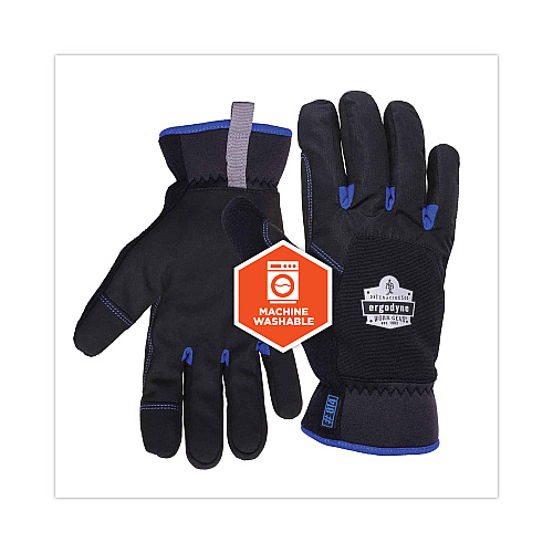 ergodyne ProFlex 814 Thermal Utility Gloves, Black, Medium, Pair (17333)
