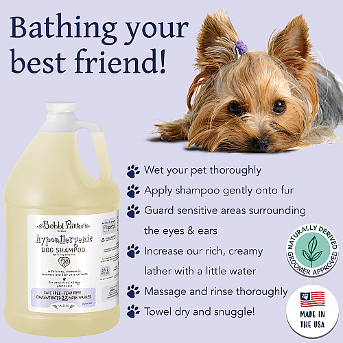 Bobbi Panter Botanicals Hypoallergenic Dog Shampoo Rosemary - Case Of 4 (BP00057-CS)