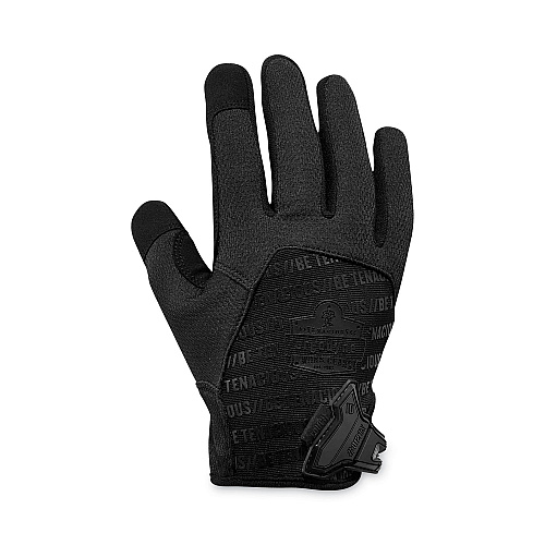 ergodyne ProFlex 812BLK High-Dexterity Black Tactical Gloves, Black, Small, Pair (17572)