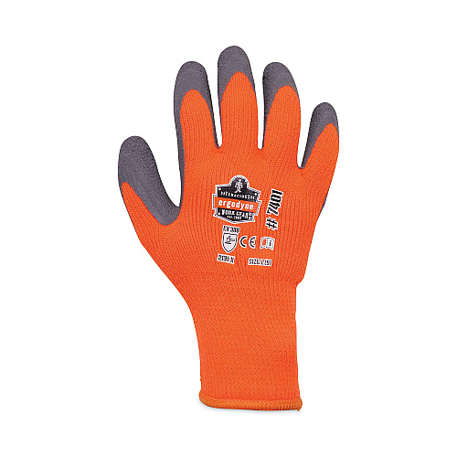 ergodyne ProFlex 7401 Coated Lightweight Winter Gloves, Orange, 2X-Large, Pair (17626)