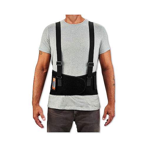 ergodyne ProFlex 2000SF High-Performance Spandex Back Support Brace, 4X-Large, 52" to 58" Waist, Black (11288)