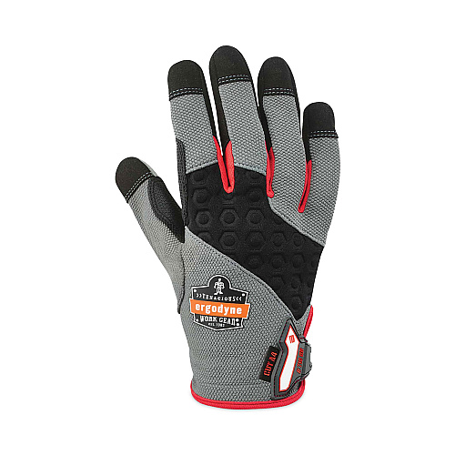 ergodyne ProFlex 710CR Heavy-Duty CR Gloves, Gray, Small, Pair (17122)