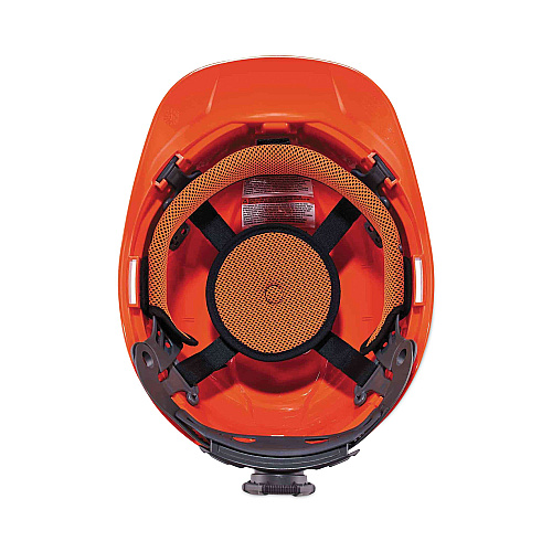 ergodyne Skullerz 8972LED Class C Hard Hat Cap Style with LED Light, Orange (60147)