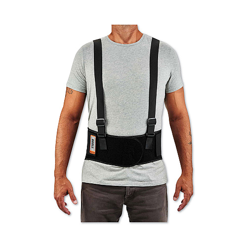 ergodyne ProFlex 1600 Standard Elastic Back Support Brace, Medium, 30" to 34" Waist, Black (11103)