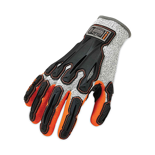 ergodyne ProFlex 922CR Nitrile Coated Cut-Resistant Gloves, Gray, X-Large, 96 Pairs/Carton (17585)
