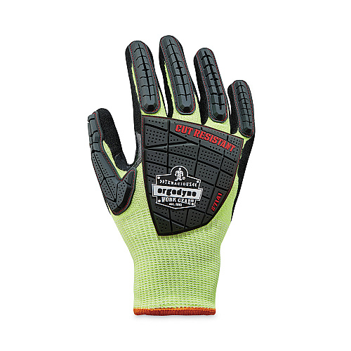 ergodyne ProFlex 7141 ANSI A4 DIR Nitrile-Coated CR Gloves, Lime, X-Large, Pair (17915)