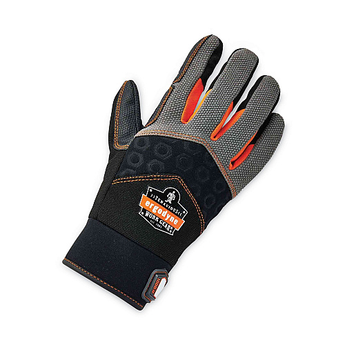 ergodyne ProFlex 9001 Full-Finger Impact Gloves, Black, 2X-Large, Pair (17776)