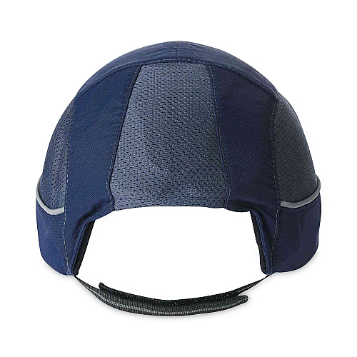 ergodyne Skullerz 8950 Bump Cap Hat, Micro Brim, Navy (23341)