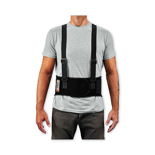 ergodyne ProFlex 1625 Elastic Back Support Brace, Large, 34" to 38" Waist, Black (11114)