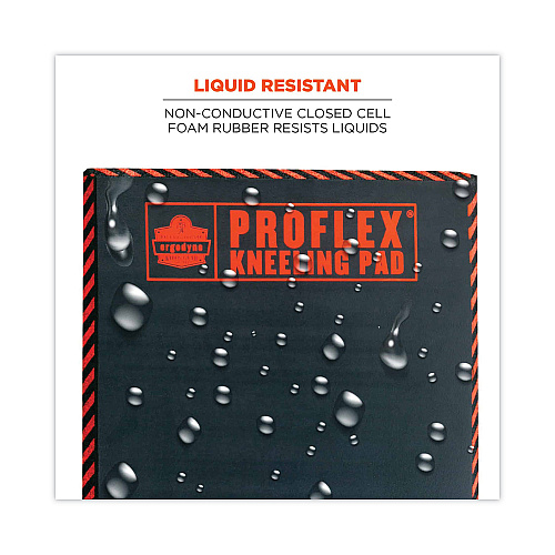 ergodyne ProFlex 390 XL Foam Kneeling Pad, 1", X-Large, Black (18390)