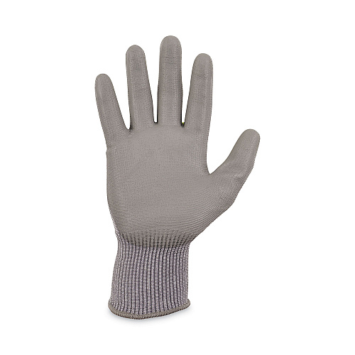 ergodyne ProFlex 7024 ANSI A2 PU Coated CR Gloves, Gray, Small, Pair (10402)