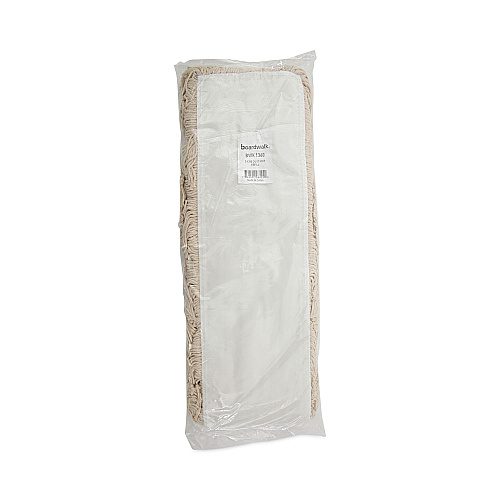 Boardwalk&reg; Industrial Dust Mop Head, Hygrade Cotton, 60w x 5d, White (BWK1360)
