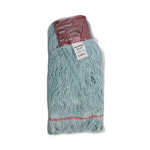 Boardwalk EchoMop with Looped-End Wet Head, Synthetic/Cotton, Large, Blue, 12/Carton (BWK1400LCT)