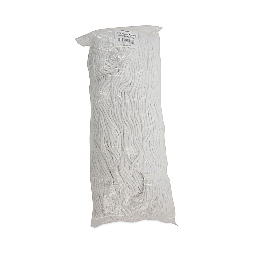 Boardwalk&reg; Pro Loop Wet Mop Head, Rayon, #24 Size, 12 Mop Heads (BWK4024RCT)