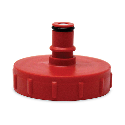 Rubbermaid HYGEN PULSE Cleaning System Replacement Bottle Cap, Plastic, 2" Diameter x 1.75" h, Red (FGQ969L10000)