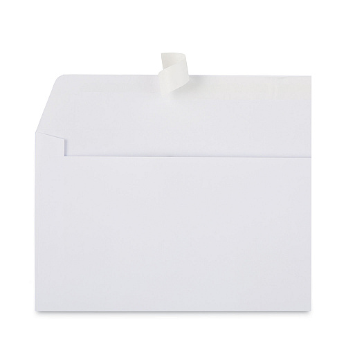 Universal Open-Side Business Envelope, 1 Window, #10, Commercial Flap, Gummed Closure, 4.13 x 9.5, White, 250/Box (UNV36322)