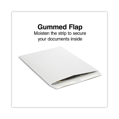 Universal Peel Seal Strip Catalog Envelope, #10 1/2, Square Flap, Self-Adhesive Closure, 9 x 12, White, 100/Box (UNV40100)