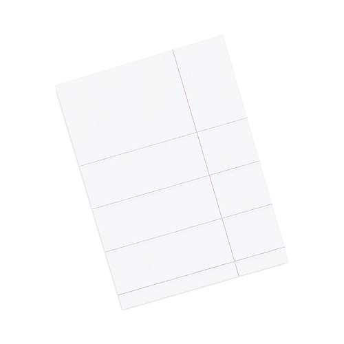 Pacon Composition Paper, 8.5 x 11, Wide/Legal Rule, 500/Pack (2401)