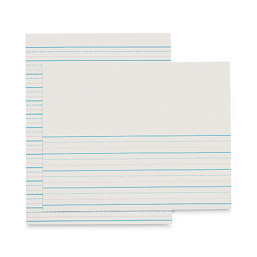 Pacon Multi-Program Picture Story Paper, 30 lb Bond Weight, 5/8" Long Rule, One-Sided, 8.5 x 11, 500/Pack (2691)