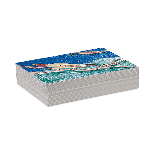 Pacon White Drawing Paper, 47 lb Text Weight, 9 x 12, Pure White, 500/Ream (4739)