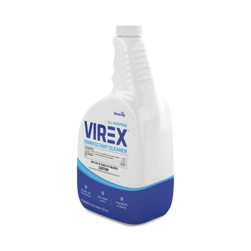 Diversey Virex AllPurpose Disinfectant Cleaner, Lemon Scent, 32 oz