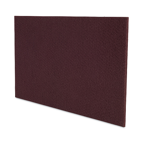 Boardwalk&reg; Deep Scrub Pads, 20 x 14, Maroon, 10/Carton (BWKSPP1420)
