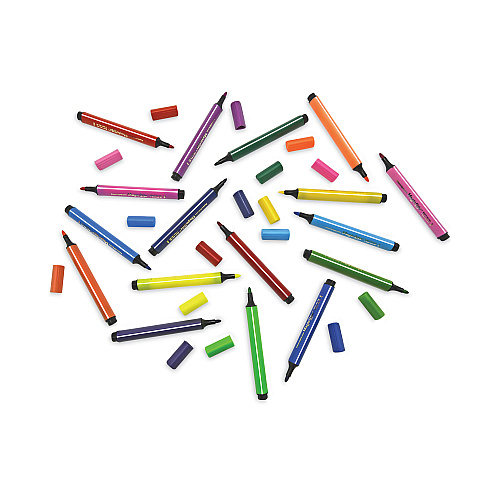 The Pencil Grip Magic Stix Markers, Medium Bullet Tip, Assorted Colors, 24/Pack (397)