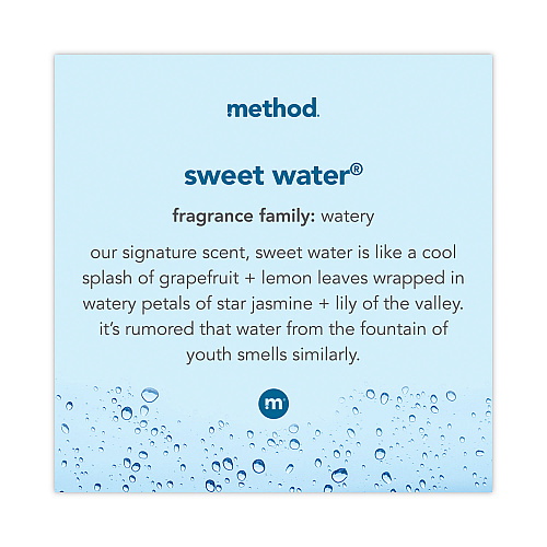 Method Foaming Hand Soap Refill Bottle, Waterfall Scent, 28 oz (328107)