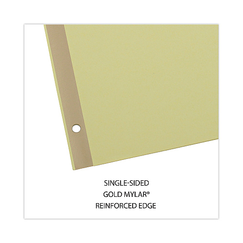 Universal Deluxe Preprinted Simulated Leather Tab Dividers with Gold Printing, 31-Tab, 1 to 31, 11 x 8.5, Buff, 1 Set (UNV20822)