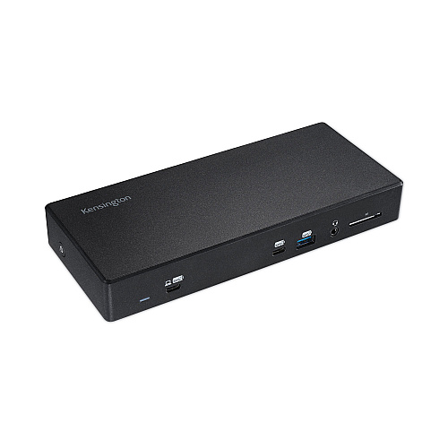Kensington SD4850P USB-C 10 Gbps Dual Video Driverless Docking Station, Black (K34115NA)