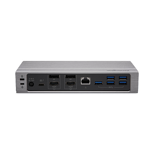 Kensington SD5600T Thunderbolt 3 and USB-C Dual 4K Hybrid Docking Station, Black/Silver (K34009NA)