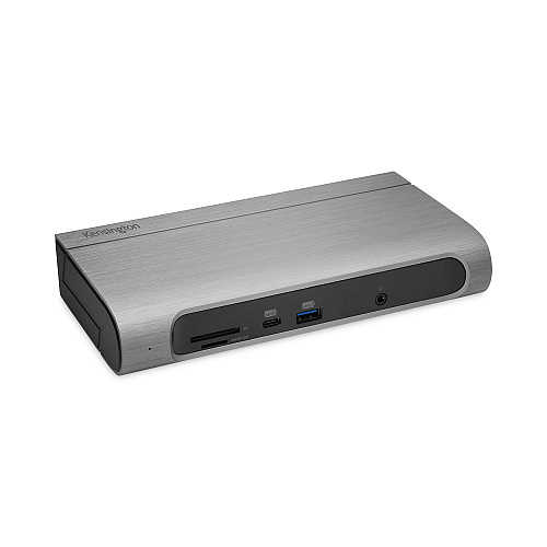 Kensington SD5600T Thunderbolt 3 and USB-C Dual 4K Hybrid Docking Station, Black/Silver (K34009NA)