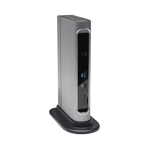 Kensington SD5600T Thunderbolt 3 and USB-C Dual 4K Hybrid Docking Station, Black/Silver (K34009NA)