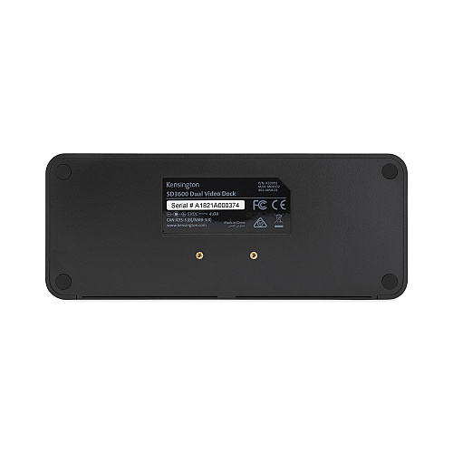 Kensington SD3600 5 Gbps USB 3.0 Dual 2K Docking Station, Black (K33991WW)