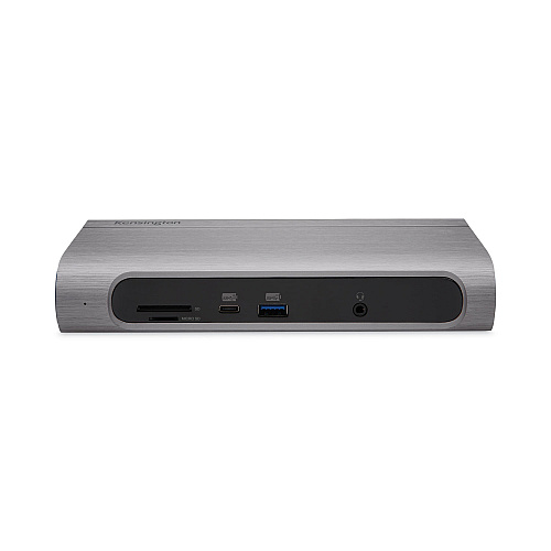 Kensington SD5600T Thunderbolt 3 and USB-C Dual 4K Hybrid Docking Station, Black/Silver (K34009NA)