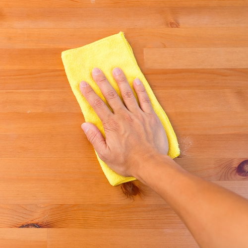 Microfiber Cloth 260 Gsm 16x16 Half-fold Yellow 12 Bg 15 Bg Cs, Pack Of 12 (MFC2601616YE)