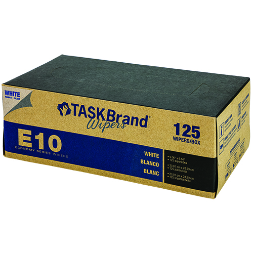 E10 Tad White 1 Ply 9.06x9.84 If 18/125, Case Of 2250 (N-E010IDW)