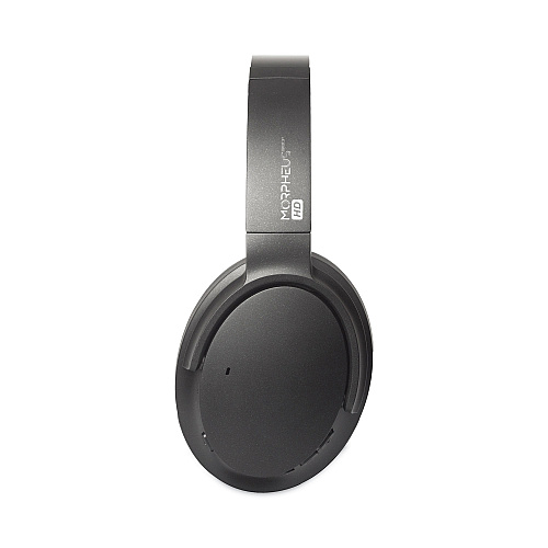 Morpheus 360 SYNERGY HD Wireless Noise Cancelling Headphones Bluetooth Headset with Microphone, 4 ft Cord, Black (HP9550HD)